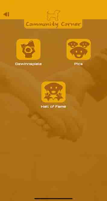 Dogstar App Community Corner screenshot